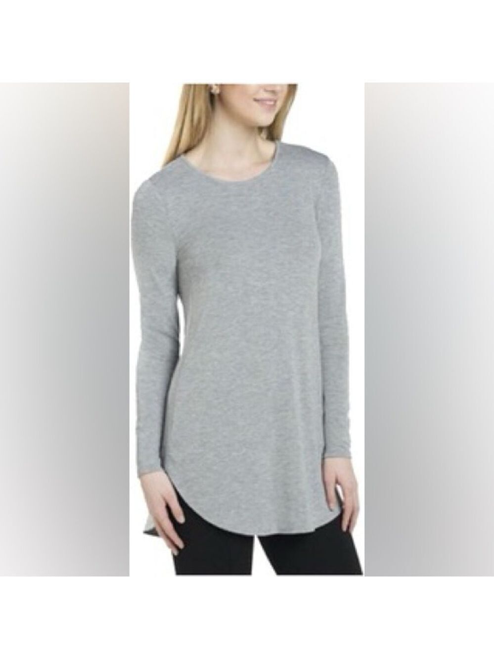 Joan Vass NY Long Sleeve Fitted Tunic
